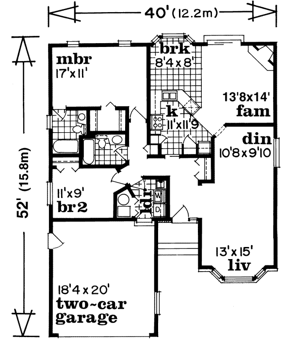 Main Floor Plan: 35-135