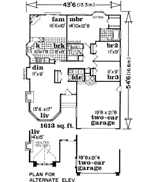 Main Floor Plan: 35-137
