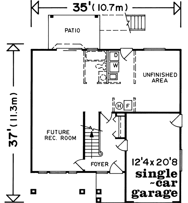 Main Floor Plan: 35-144
