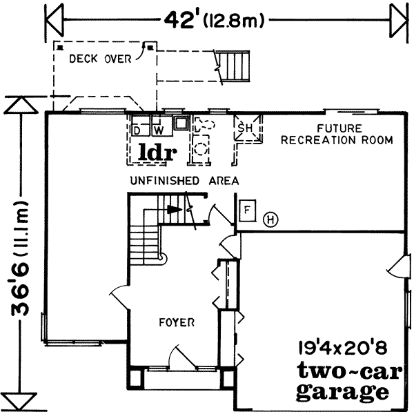 Main Floor Plan: 35-146