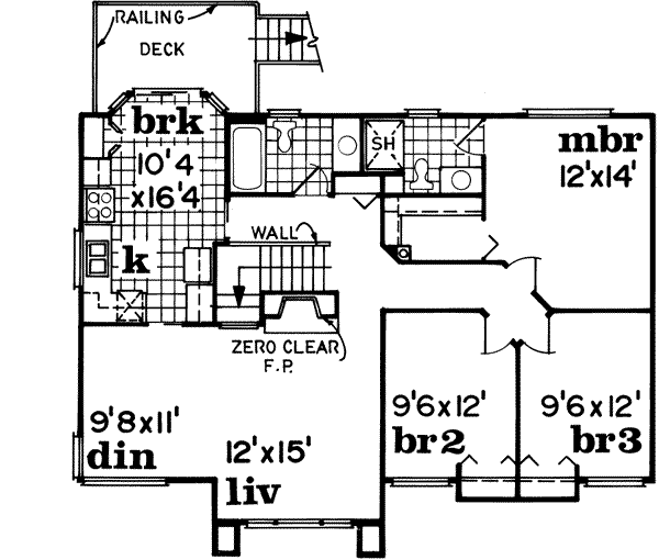 Upper/Second Floor Plan: 35-146