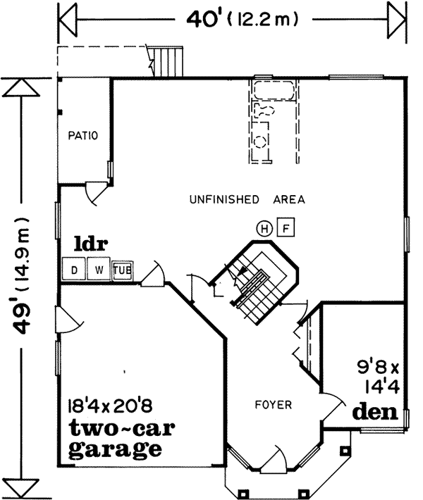 Main Floor Plan: 35-150