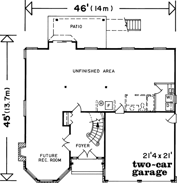 Main Floor Plan: 35-152