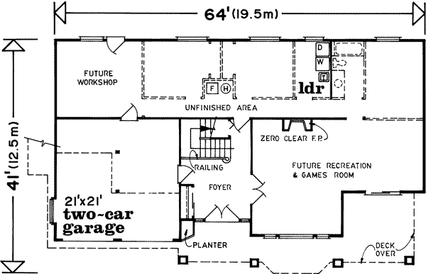 Main Floor Plan: 35-153