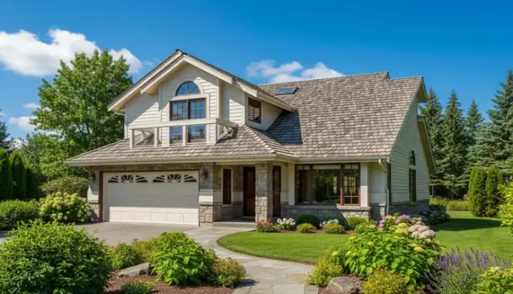Northwest house plans 35-154 - front exterior, 2,046 sq ft, 3 bed, 2 bath house plans | Monster House Plans