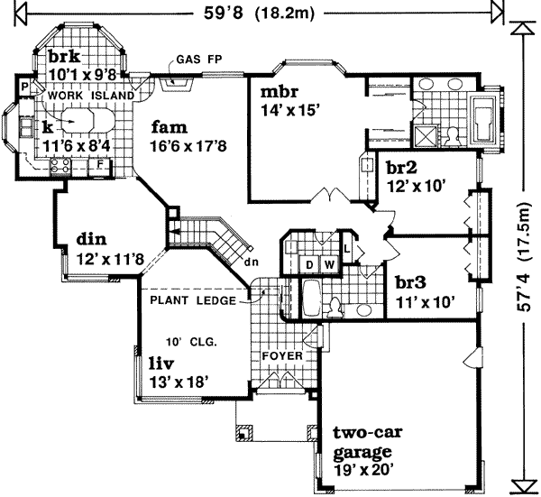 Main Floor Plan: 35-161