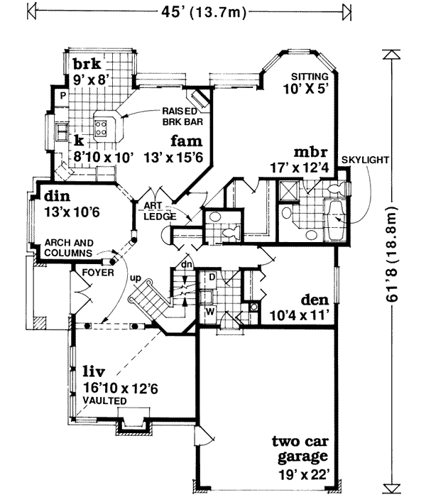 Main Floor Plan: 35-163