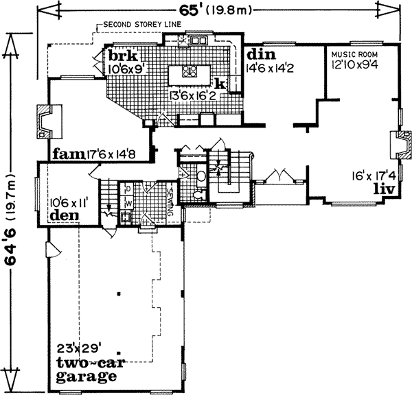 Main Floor Plan: 35-168