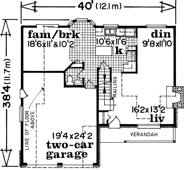 Main Floor Plan: 35-172