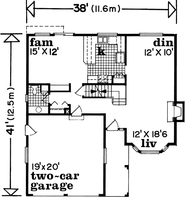 Main Floor Plan: 35-173