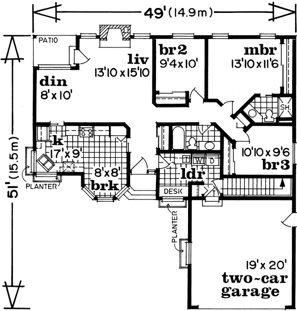 Main Floor Plan: 35-180