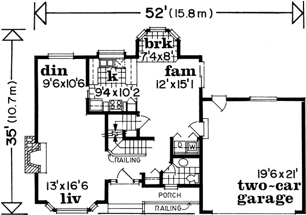 Main Floor Plan: 35-184