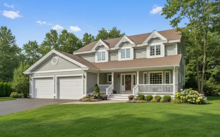 Country house plans 35-186 - front exterior, 1,938 sq ft, 4 bed, 2 bath house plans | Monster House Plans