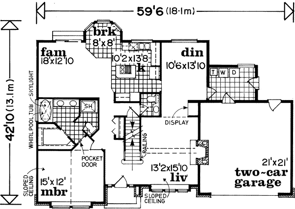 Main Floor Plan: 35-188