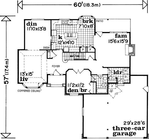 Main Floor Plan: 35-190