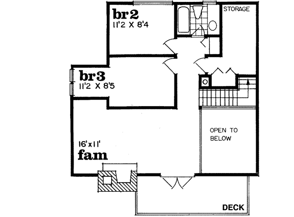 Upper/Second Floor Plan: 35-191