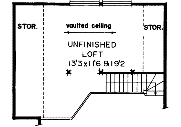 Upper/Second Floor Plan: 35-193