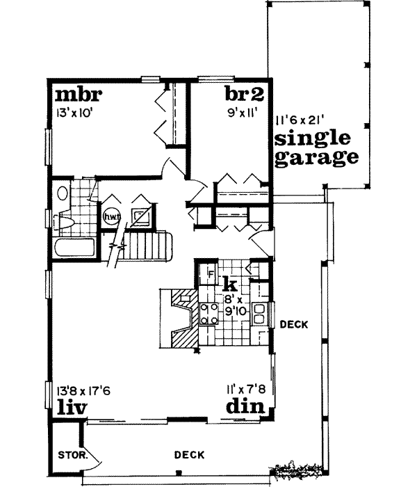 Main Floor Plan: 35-194
