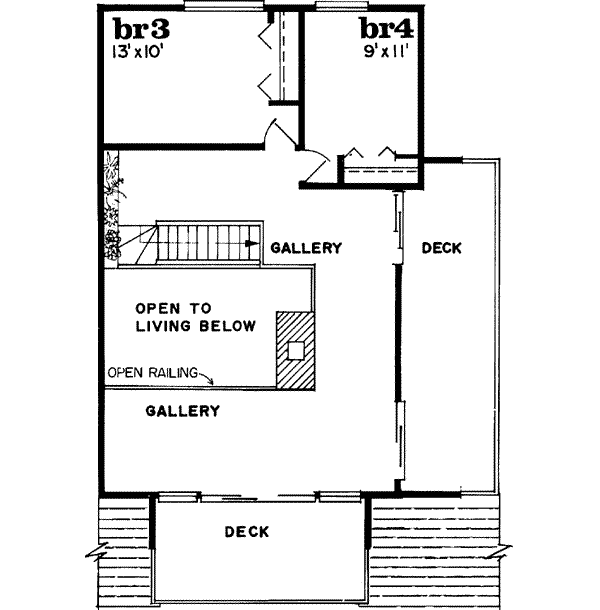 Upper/Second Floor Plan: 35-194