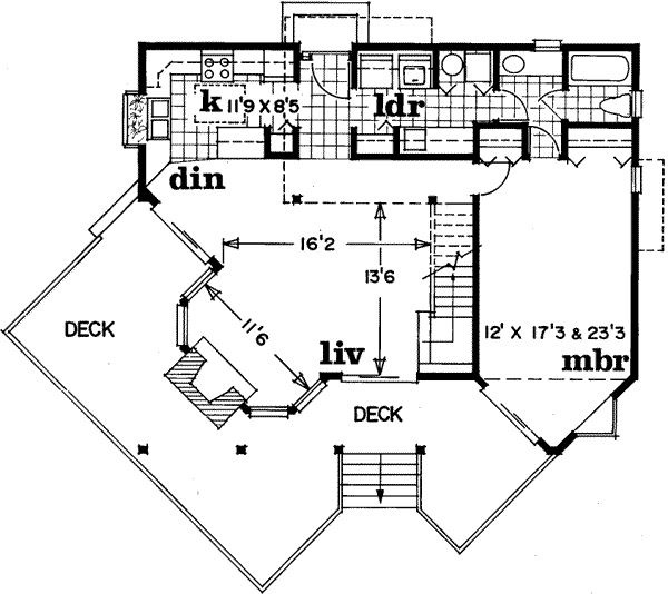 Main Floor Plan: 35-195