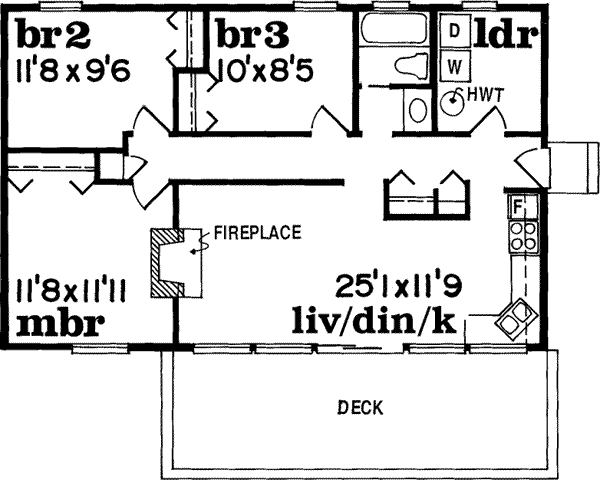Main Floor Plan: 35-201