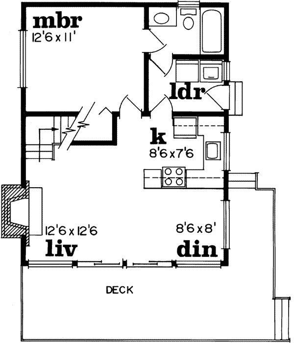 Main Floor Plan: 35-202