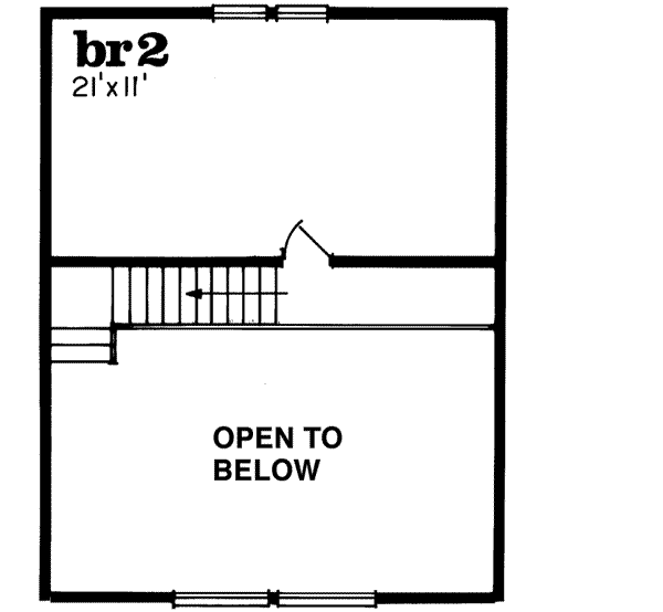 Upper/Second Floor Plan: 35-202
