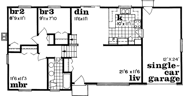 Main Floor Plan: 35-204