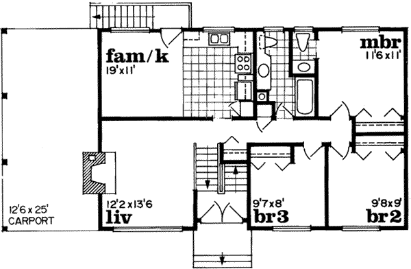Main Floor Plan: 35-207