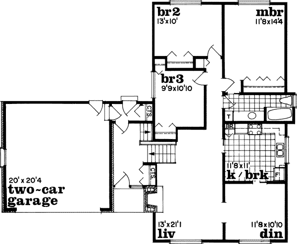 Main Floor Plan: 35-209