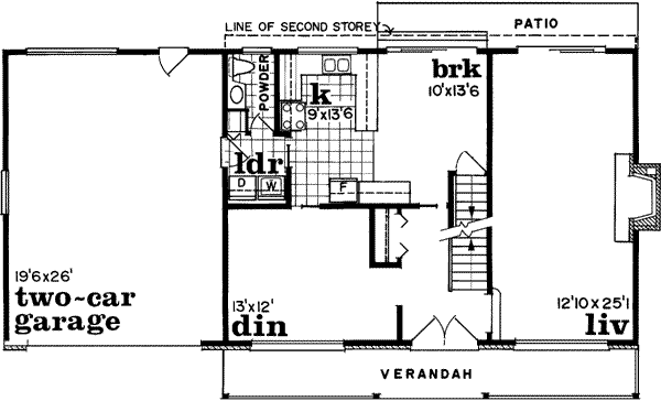 Main Floor Plan: 35-210