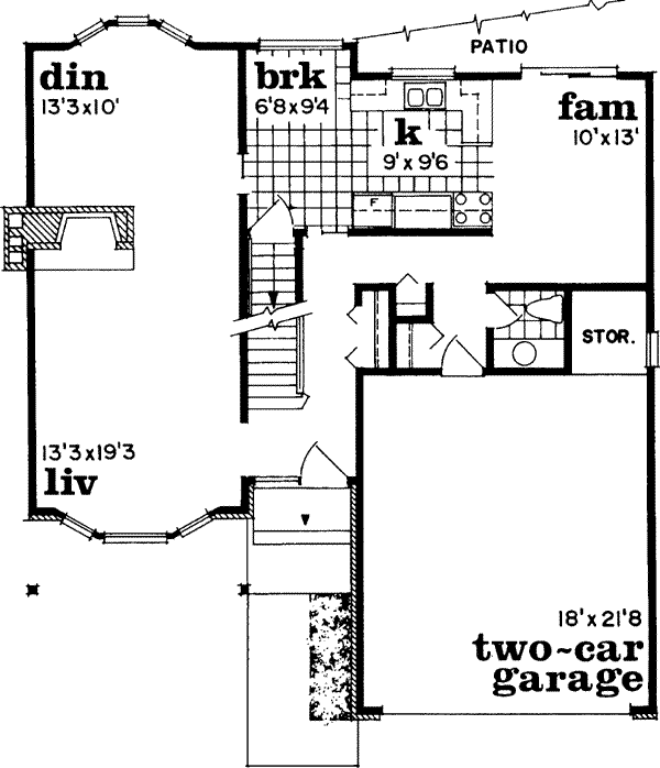 Main Floor Plan: 35-211