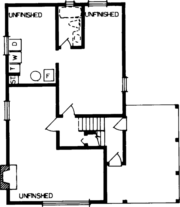 Lower Floor Plan: 35-215