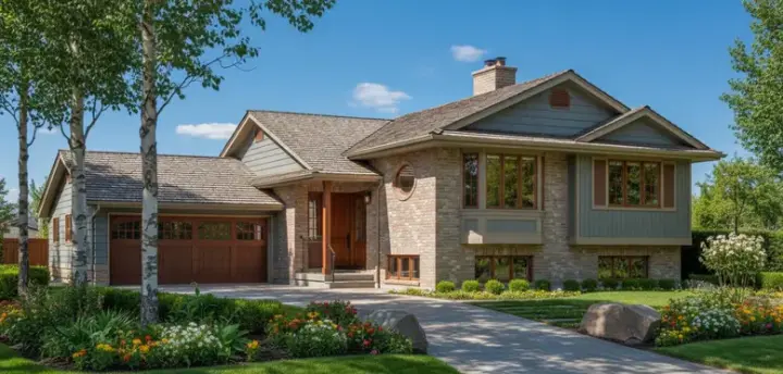 Traditional house plans 35-218 - front exterior, 1,404 sq ft, 3 bed, 2 bath house plans | Monster House Plans