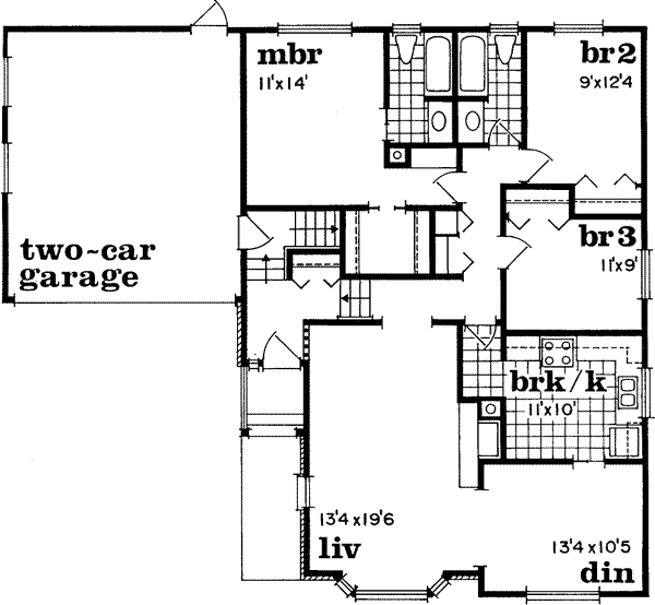 Main Floor Plan: 35-218