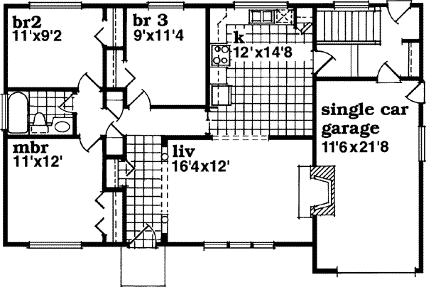 Main Floor Plan: 35-220