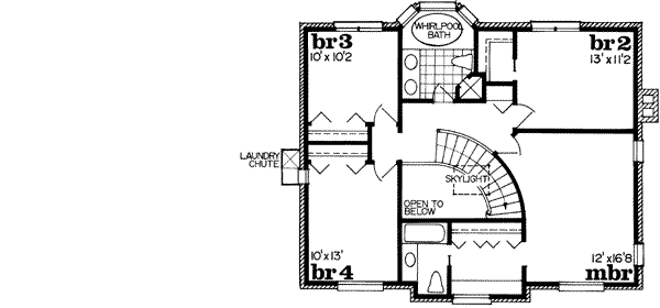 Upper/Second Floor Plan: 35-223
