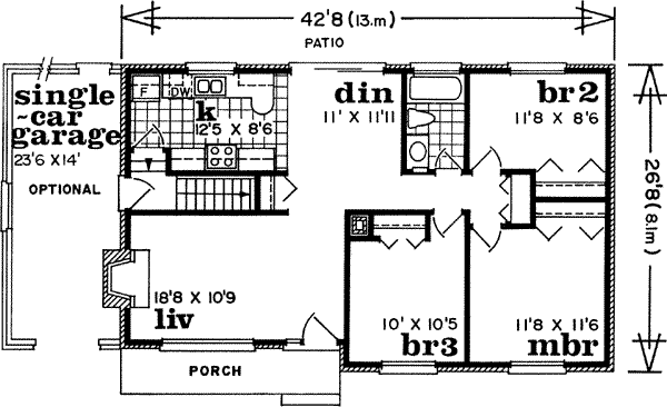 Main Floor Plan: 35-228