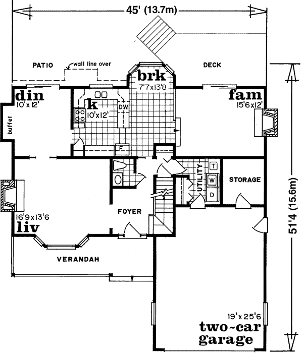 Main Floor Plan: 35-233