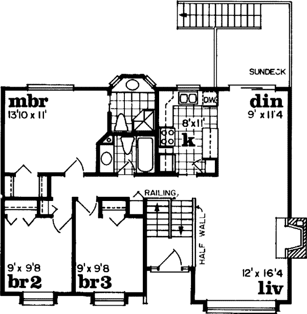 Main Floor Plan: 35-236
