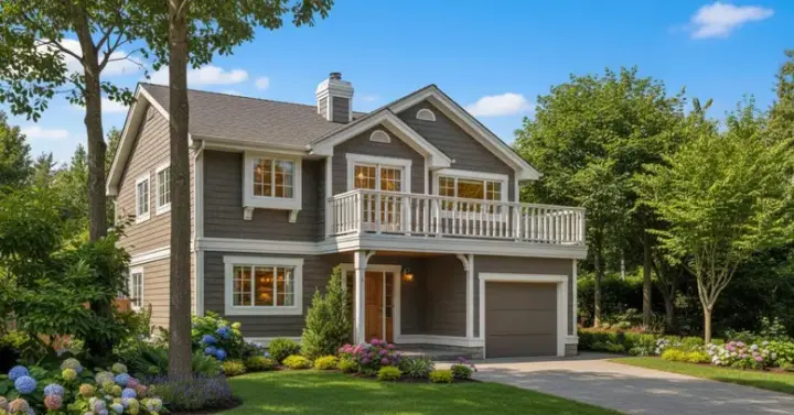 Traditional house plans 35-237 - front exterior, 1,202 sq ft, 3 bed, 1 bath house plans | Monster House Plans