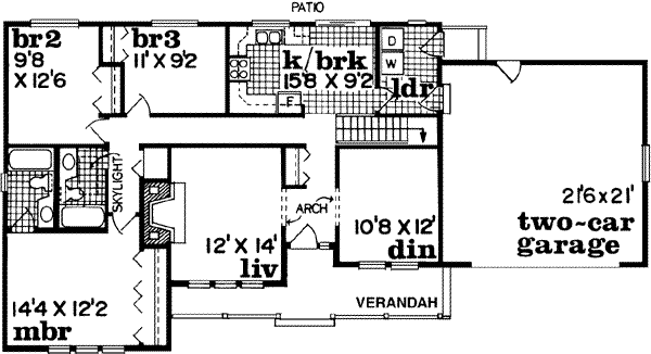 Main Floor Plan: 35-241