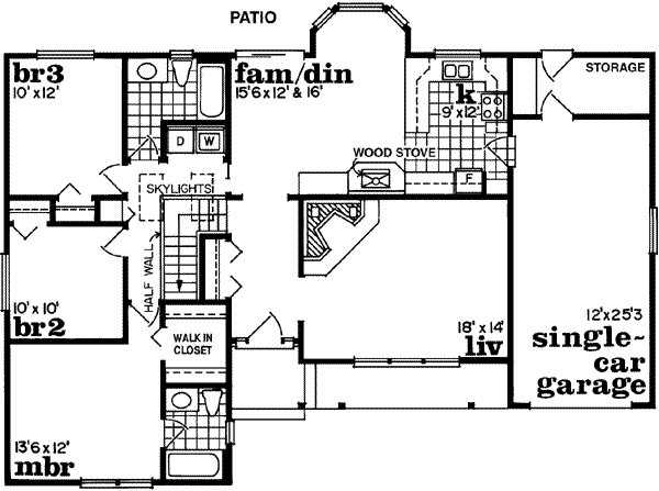 Main Floor Plan: 35-242