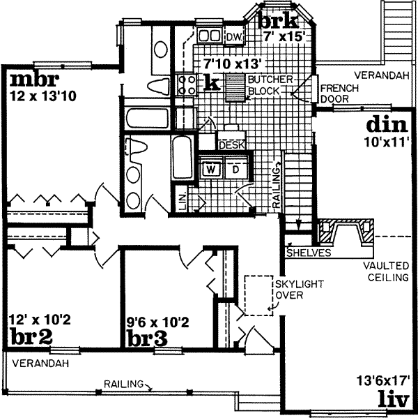 Main Floor Plan: 35-243
