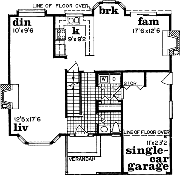 Main Floor Plan: 35-246