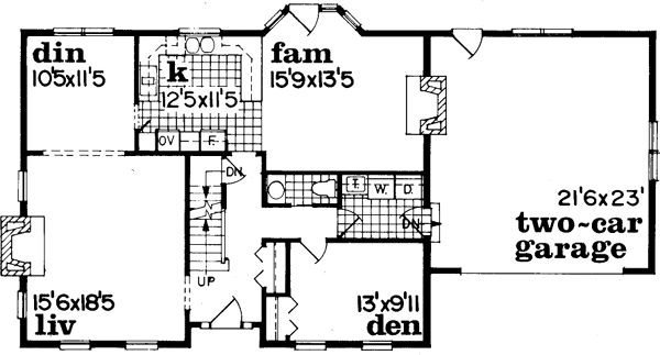 Main Floor Plan: 35-250