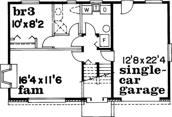 Lower Floor Plan: 35-252