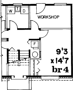 Traditional Style Home Design Plan: 35-252