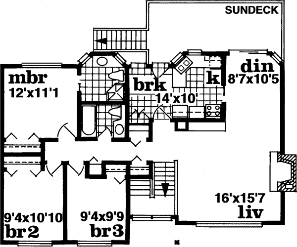 Main Floor Plan: 35-254