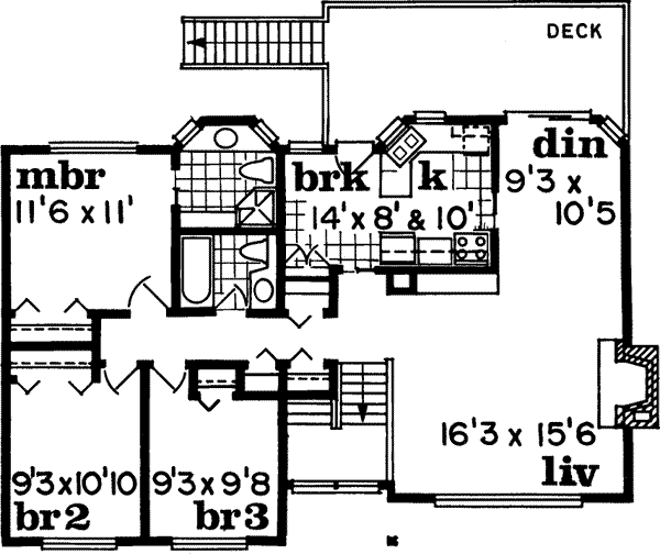 Main Floor Plan: 35-255